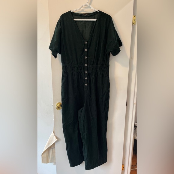 Corduroy Sophia Straight-Leg Jumpsuit - Picture 2 of 2